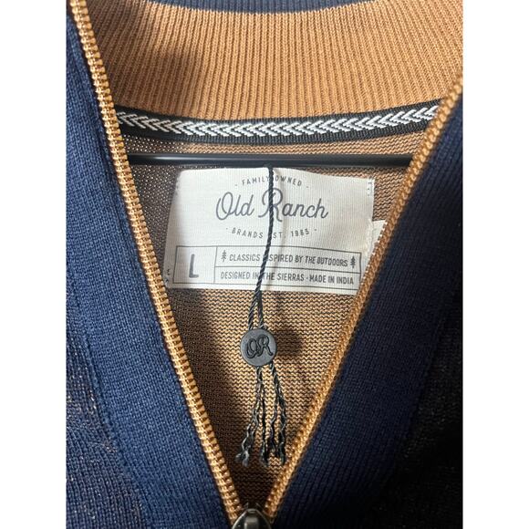 Old Ranch Silas Lightweight 1/4 Zip Sweater Size Large NWOT - Picture 2 of 7